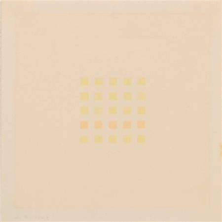 CALDERARA ANTONIO (1903 - 1978) Senza titolo. . 1972. Acquerello su carta. Cm...