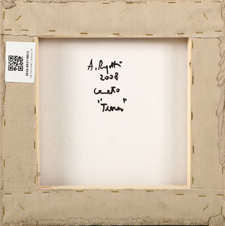 RAPETTI ALFREDO (n. 1961) Tema. 2008. Tecnica mista su tela. Cm 30,00 x...