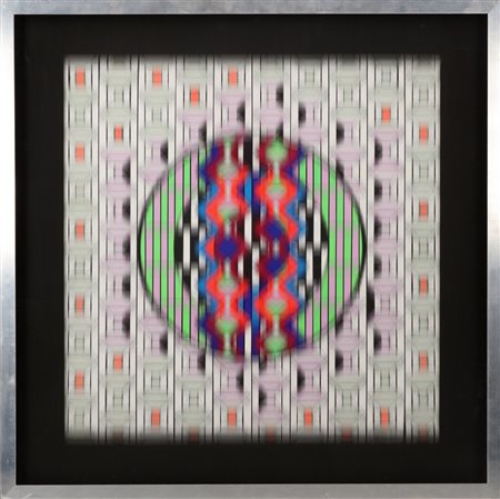 BALDESSARI GUIDO (n. 1938) Composizione vibrante. 1979. Tecnica mista su...