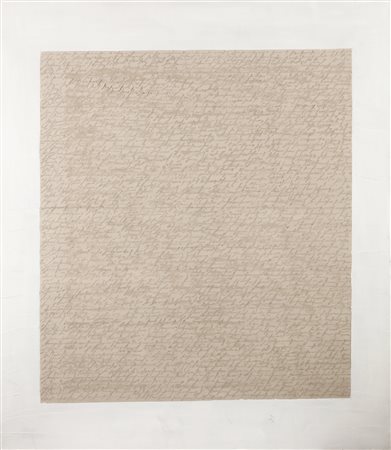 RAPETTI ALFREDO (n. 1961) Cemento. 2008. Tecnica mista su tela su tavola. Cm...