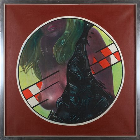 BERTINI GIANNI (1922 - 2010) Il quadro più lungo della mia vita. Tecnica...