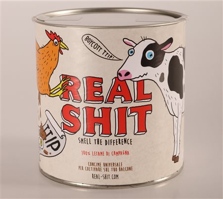 PAPERINA LAURINA (n. 1980) Real shit. . Multiplo. Cm 12,50 x 13,00. 217/500....