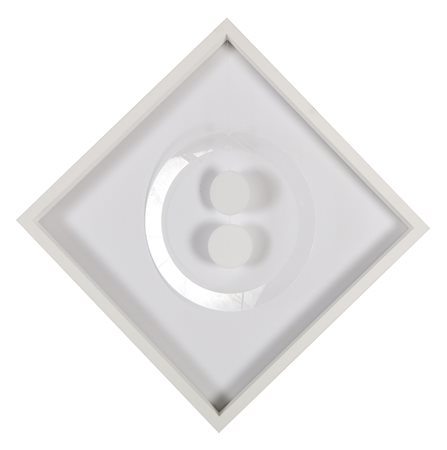 CAMPESAN SARA (n. 1924) Mobil quadrato. 1967. Smalto su perspex. Cm 90,00 x...