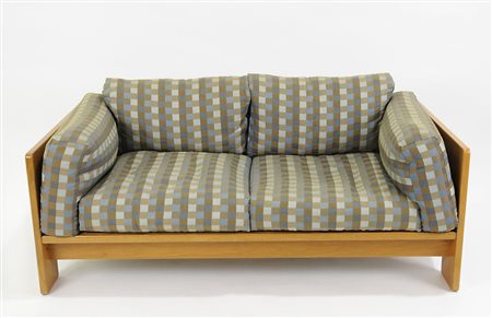 Gavina: divano a 2 posti modello "Bastiano" con struttura in legno e...