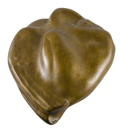 Franco Asco Trieste 1903-1980 "Leda e il cigno" cm. 39x32 - piastra in bronzo...