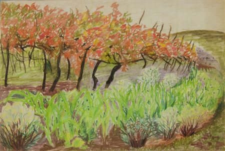 Lia Levi Trieste 1931-? Lotto di 25 tecniche miste, misure e soggetti diversi.