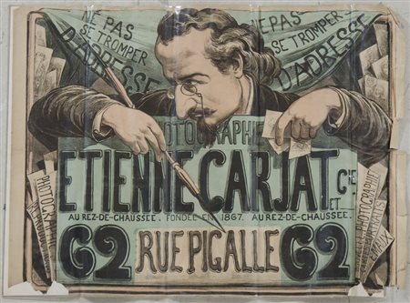 Lotto di 3 manifesti a colori, misure diverse. (difetti).