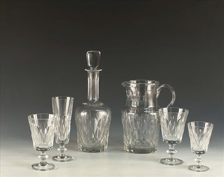 Servizio di bicchieri in cristallo composto da 12 bicchieri acqua, dodici...