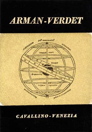 ARMAN (1928-2005), ANDRÉ VERDET (1913-2004) Equinoxes 1966 Libro con stampe...