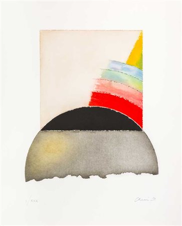 EUGENIO CARMI (1920 - 2016) Sogni 1991 Cartella contenente quattro acqueforti...