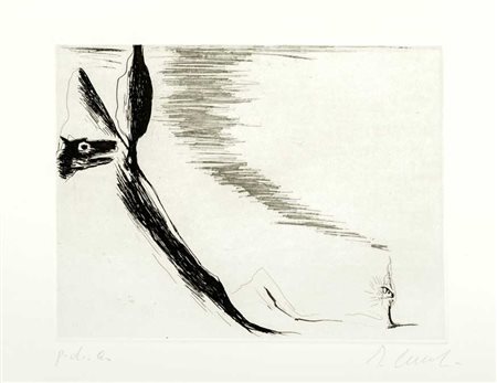 ENZO CUCCHI (1949) Esopo. Il lupo e la gru 1992 Libro contenente...
