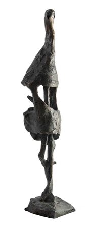 LANFRANCO (1920) Un seme stellare 1947 Scultura in bronzo 59 x 12 x 13 cm...