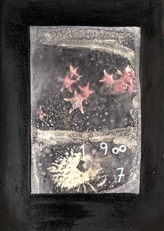 PETROS PAPAVASSILIOU (1928 - 2014) Senza titolo 1987 Tecnica mista su carta...