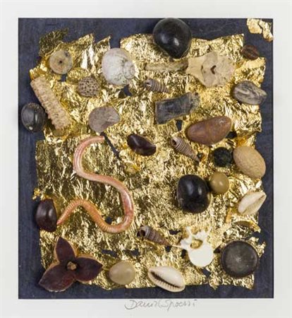 DANIEL SPOERRI (1930) Senza titolo 2006 Assemblage di oggetti vari su...