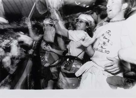 WILLIAM KLEIN (1928) Torino 90 1990 Stampa ai sali d'argento su carta...