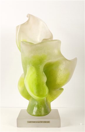 DALI' SALVADOR (1904 - 1989) Anti - fleur. 1970. Pasta di vetro. Cm 20,00 x...