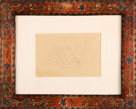 MORANDI GIORGIO (1890 - 1964) Conchiglie. 1932. Matita su carta. Cm 24,00 x...