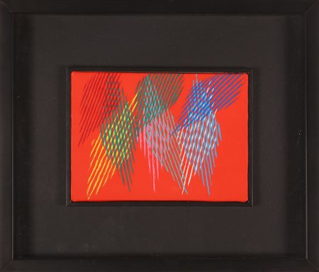 DORAZIO PIERO (1927 - 2005) Senza titolo. 1994. Olio su tela . Cm 18,00 x...