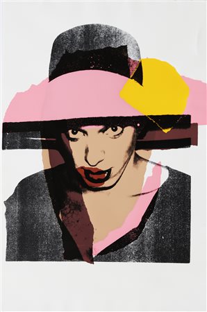 WARHOL ANDY (1928 - 1987) Ladies and Gentlemen. 1975. Serigrafia. Cm 74,00 x...