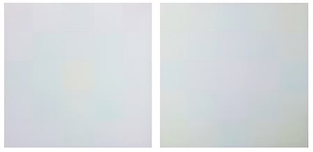 TORNQUIST JORRIT (n. 1938) OP. 443 CA (dittico). 1972. Acrilico su tela. Cm...