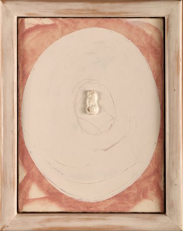 DESSI' GIANNI (n. 1955) Seme. 1994. Tecnica mista su tela. Cm 30,00 x 40,00....