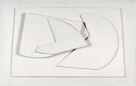 HANS RICHTER 1888 - 1976 Senza titolo, 1970 Assemblaggio di legno dipinto...