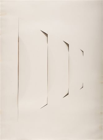 MICHAEL ANTONY MICHAELEDES 1927 - 2015 N. 7, 1970 Bassorilievo in carta, cm....