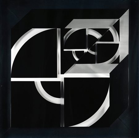 GIOVANNI CAMPUS 1929 Struttura modulare in proiezione, 1976 Assemblaggio,...