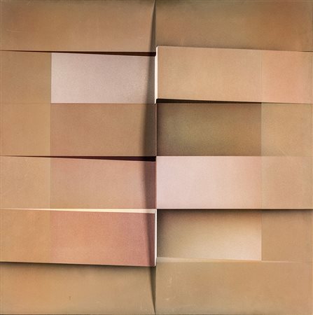 GUIDO ZANOLETTI 1933 - 2014 Senza titolo, 1992 Nitroacrilico su tavola, cm....