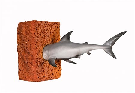FRANCESCO DE MOLFETTA 1979 Splash, 2004 Assemblaggio, sagoma in plastica e...