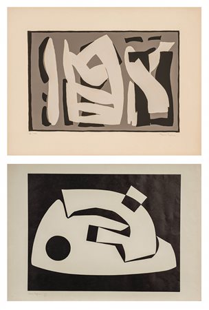 LOTTO DI 2 OPERE MARIO RADICE - MAURO REGGIANI MARIO RADICE Senza titolo...