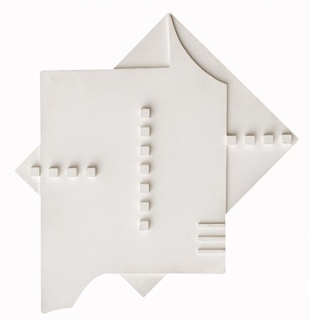 SALVADOR PRESTA 1925 Made, 1994 Assemblaggio di tavole dipinte, cm. 68 x 60 x...