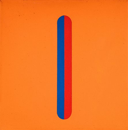 WINFRED GAUL 1928 - 2003 Guru I, 1970 Acrilico su tela, cm. 35 x 35 Firmato e...