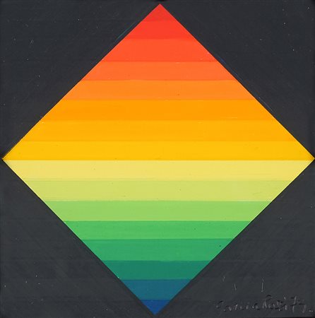 HORACIO GARCIA ROSSI 1929 - 2012 Senza titolo, 1979 Tempera su cartoncino,...