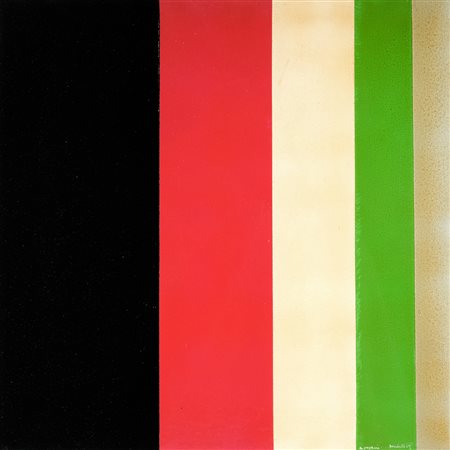 JORRIT TORNQUIST 1938 Senza titolo, 1969 Acrilico su tela, cm. 40 x 40...