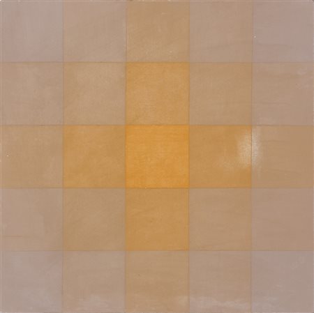 JORRIT TORNQUIST 1938 Optical, 1970 Acrilico su tavola, cm. 30 x 30 Firmato e...