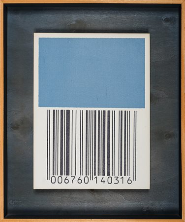 FRANCO VACCARI 1936 Senza titolo, 1991 Acrilico su tela tamburata applicata...