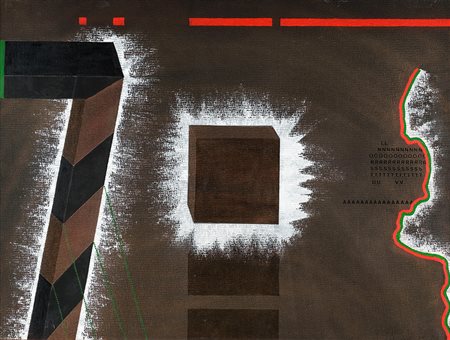 EMILIO RODRIGUEZ LARRAIN 1928 L’ombre est un événement unique, 1972 Tecnica...