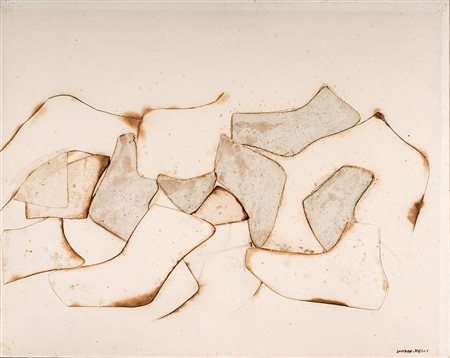 CONRAD MARCA-RELLI 1913 - 2000 F-D-5-76, 1976 Tecnica mista e collage di tela...