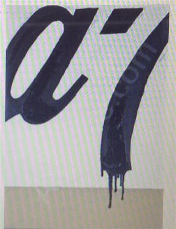 Mario Schifano serigrafia 97x66.5