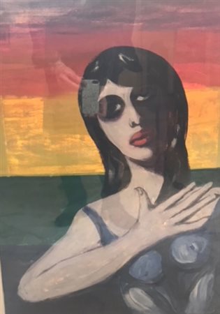 Pompeo Borra 50x70 provenienza Galleria Cassiopea Bari