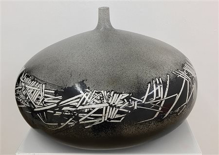 Emilio Scanavino 5-10 ceramica smaltata 42 X 26