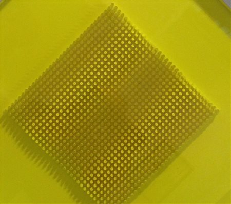 Franco Costalonga Cilindretti in plastica applicati su tavola 70x70 1976...