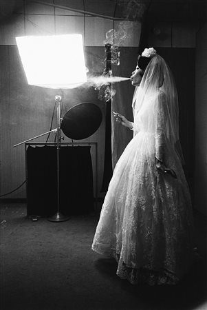 FUKASE MASAHISA (1934 - 2012)Yoko 1980Stampa fotografica vintage alla...