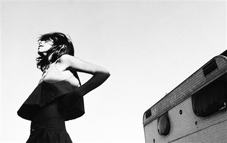 ANTONIO BIASIUCCI (1961)Ragazza 1980 caStampa fotografica vintage alla...