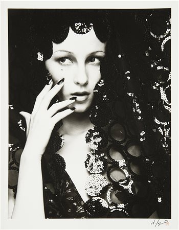 Fuji Hideki (1934 - 2010)Ritratto 1980 ca.Stampa fotografica vintage alla...