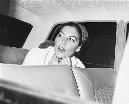Lino Nanni (1940 - 2012)Ava Gardner paparazzata a Roma 1960Stampa fotografica...