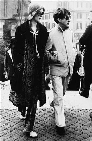 Umberto Pizzi (1937)Dustin Hoffman, Roma 1970Stampa fotografica vintage alla...