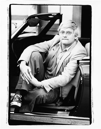 HERB RITTS (1952 - 2002)David Hockney 1980 ca.Stampa fotografica vintage alla...