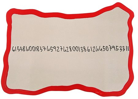 Michelangelo Pistoletto 1933, Biella (Bi) - [Italia] Frattale acrilico su...